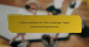 Kelionės draudimas augintiniams: aprėpties tipai, kainos ir reikalavimai